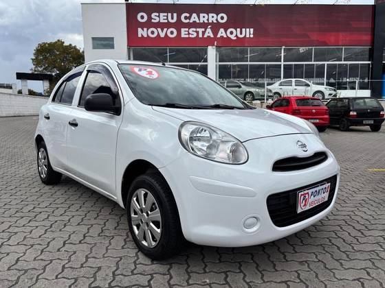 NISSAN MARCH 1.0 ACTIVE 16V FLEX 4P MANUAL NISSAN MARCH 1.0 ACTIVE 16V FLEX 4P MANUAL